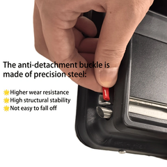 A-02:3rd Gen Upgraded Double Rail Manual Rolling Machine, Widened Handle & Anti-Slip Steel Buckle, Durable Cigarette Maker with 8mm/6.5mm Nozzle Options