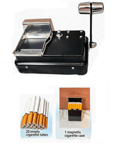 A-03:Cigarette Rolling Machine with Cigarette Case & Cigarette Tubes Lever Design Rolling machine