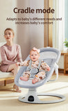 Columpio eléctrico para bebés y niños pequeños. 