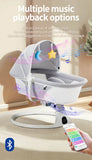 Columpio eléctrico para bebés y niños pequeños. 