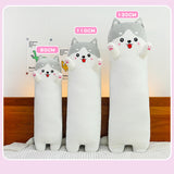 Almohadas corporales largas de peluche lindas - cachorro